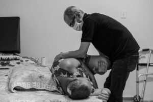 Recuperação de paciente em meio à pandemia